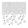 CONFETTIS DE TABLE COEUR BLANC