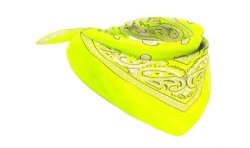 BANDANA JAUNE FLUO