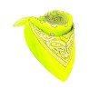 BANDANA JAUNE FLUO