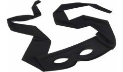 LOUP NOIR DE JUSTICIER MASQUE ZORRO