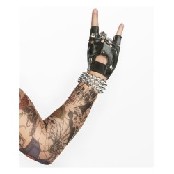 MITAINE ROCKEUR OU PUNK FAUX CUIR