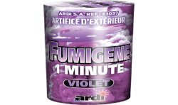 POT FUMIGENE 1 MINUTE VIOLET