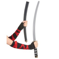 SABRE OU KATANA NINJA ADULTE AVEC FOURREAU 74 CM