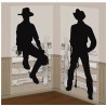 2 DECORATIONS MURALES WESTERN