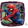 BALLON METALLIQUE CARRE SPIDERMAN 43 CM