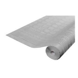 NAPPE DAMASSE GRIS 1,20 X 6 M