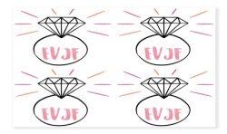 TATOUAGE EPHEMERE ENTERREMENTS VIE DE JEUNE FILLE