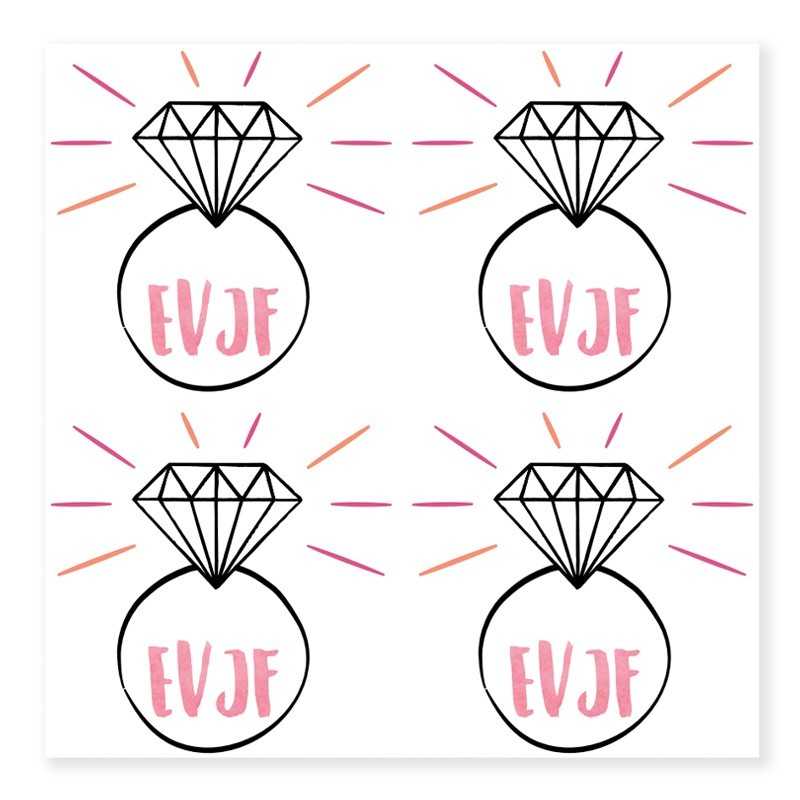 TATOUAGE EPHEMERE ENTERREMENTS VIE DE JEUNE FILLE 