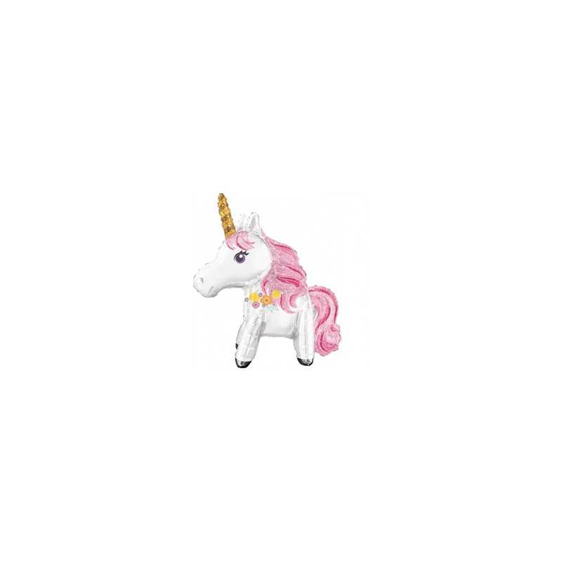 BALLON A L'AIR LICORNE 63 CM DE HAUT