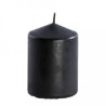 BOUGIE CYLINDRIQUE NOIRE 6 CM X 10 CM