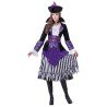 DEGUISEMENT PIRATE VIOLET LADY CRIMSON TAILLE S 