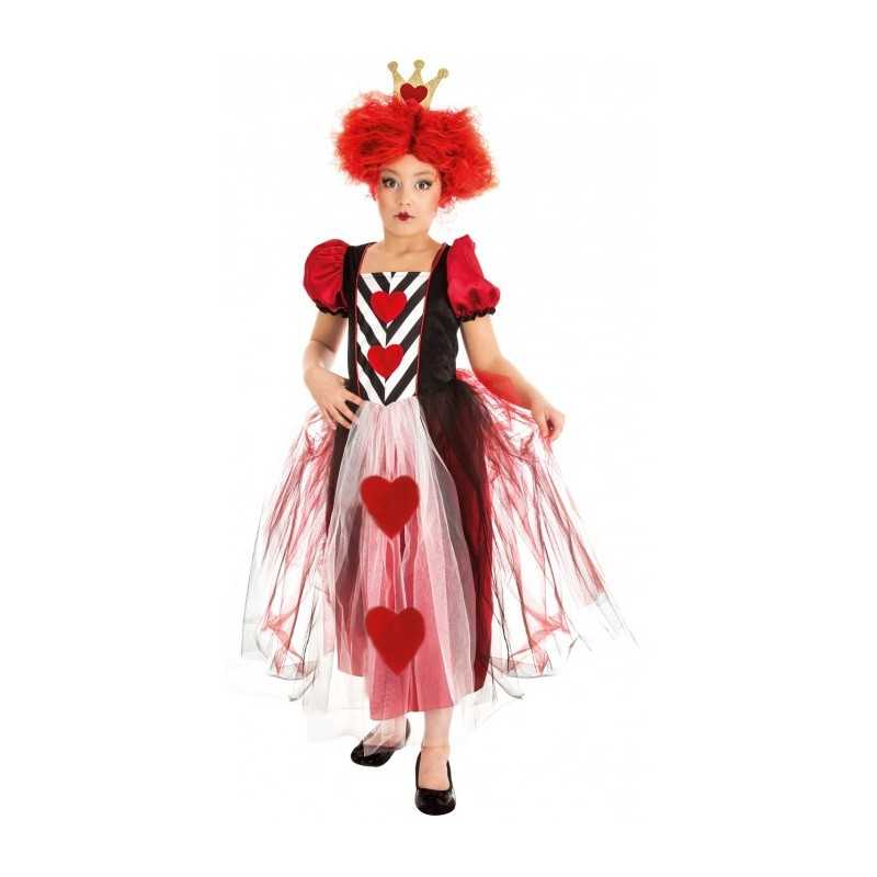 DEGUISEMENT ENFANT REINE DE COEUR TAILLE 10 ANS