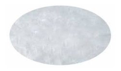 6 SET DE TABLE ROND FANON METAL ARGENT