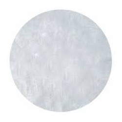 6 SET DE TABLE ROND FANON METAL ARGENT