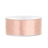 RUBAN PECHE ROSE GOLD 25 MM X 25 M