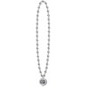COLLIER ARGENT BOULE DISCO