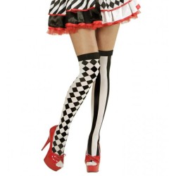 BAS NOIR ET BLANC PIERROT