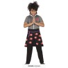 DEGUISEMENT ENFANT NINJA MANGA NARUTO ROUGE NOIR GRIS ET BLANC TAILLE 14-16 ANS