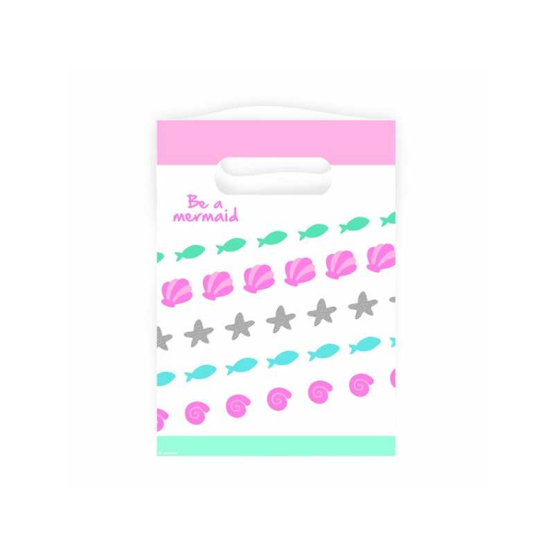 8 SACHETS CADEAUX PETITE SIRENE BE A MERMAID