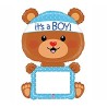 BALLON METALLIQUE OURS PERSONNALISABLE IT'S A BOY