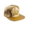 CASQUETTE RAPEUR COURONNE OR