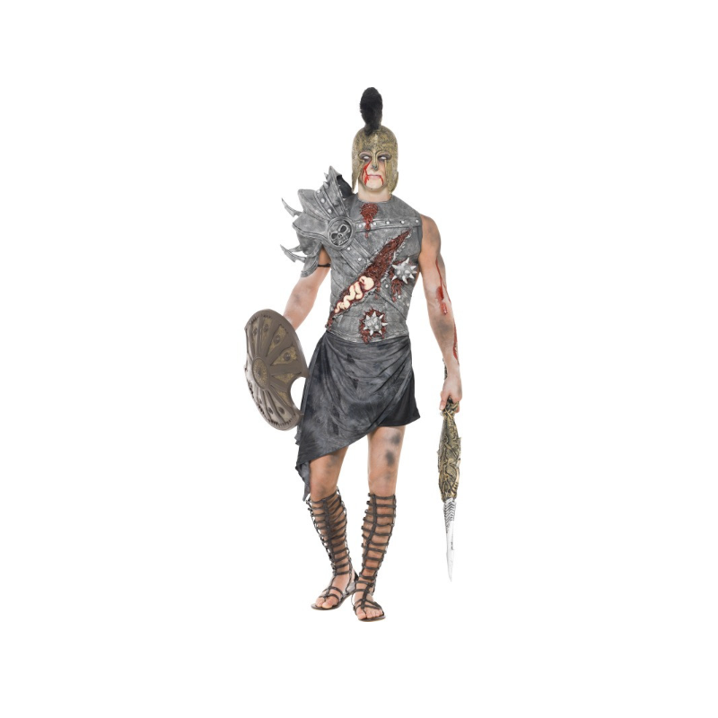 DEGUISEMENT ZOMBIE GLADIATEUR TAILLE L 