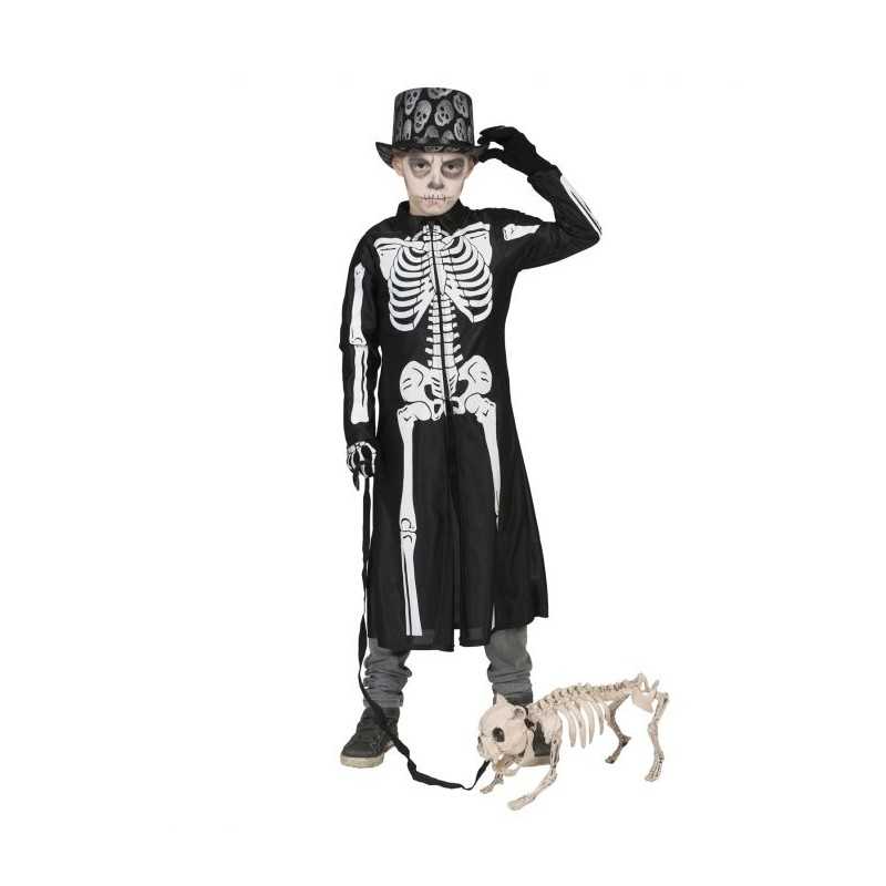 DEGUISEMENT MANTEAU SQUELETTE TAILLE 164