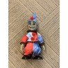 DECORATION HALLOWEEN POUPEE CLOWN PIERROT DEBOUT ANIMEE SON ET LUMIERE