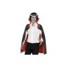 CAPE DE VAMPIRE ROUGE ET NOIR REVERSIBLE ETANCHE