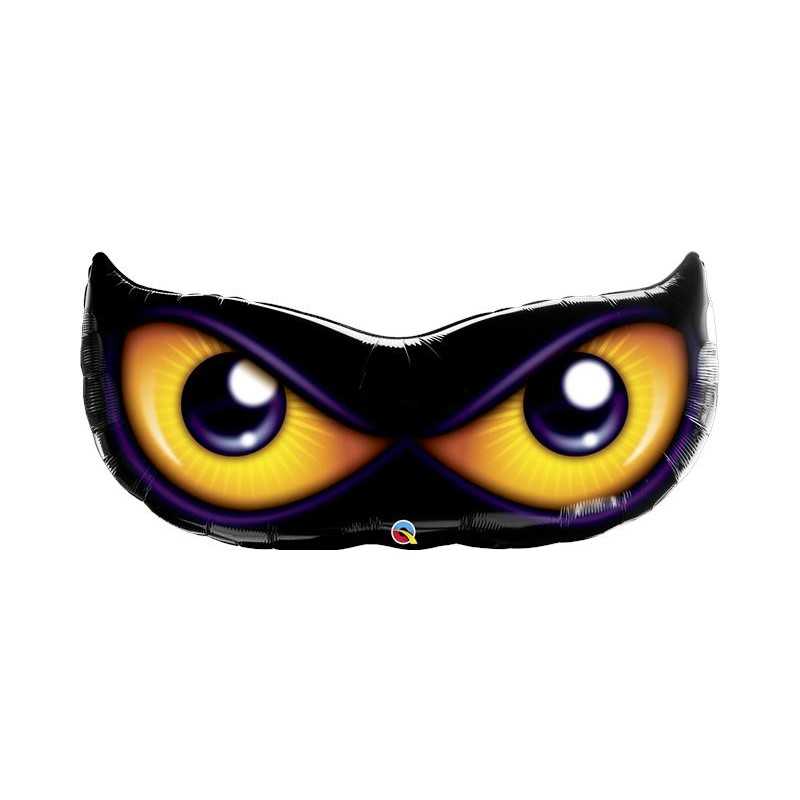 BALLON METALLIQUE SPOOKY EYES YEUX EFFRAYANTS102 CM