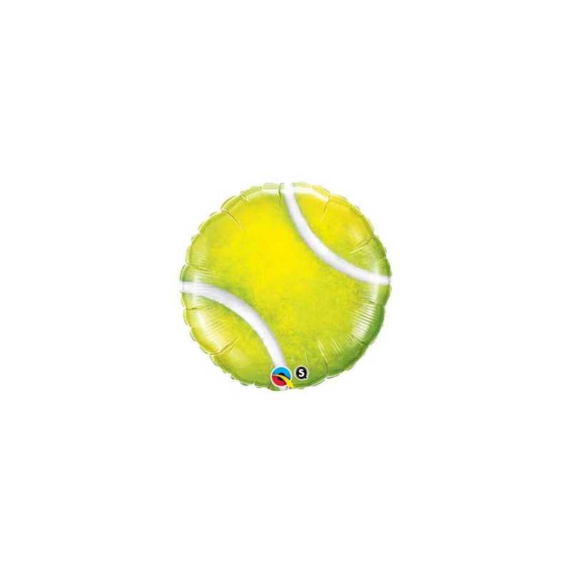 BALLON METALLIQUE BALLE DE TENNIS 46 CM