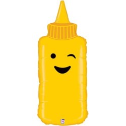 BALLON METALLIQUE MAYONNAISE 89 CM