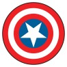 BOUCLIER EN MOUSSE CAPTAIN AMERICA