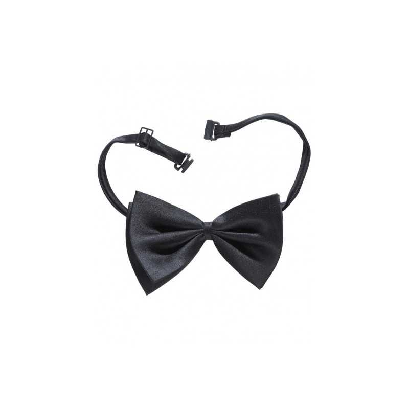 NOEUD PAPILLON NOIR AJUSTABLE