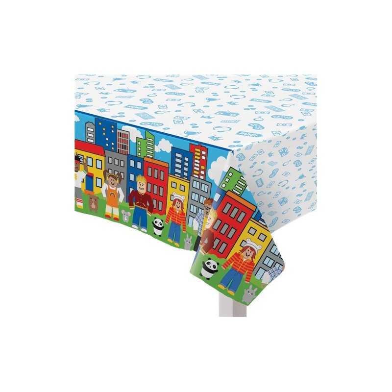 NAPPE EN PAPIER ROBLOCK PARTY 137 X 243 CM