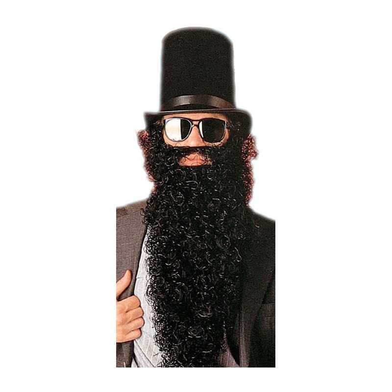 BARBE NOIR AVEC MOUSTACHE