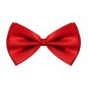 NOEUD PAPILLON ROUGE DE LUXE AJUSTABLE