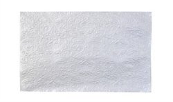 20 SERVIETTES PARTY PORCELAIN ARGENT 33 X 33 CM