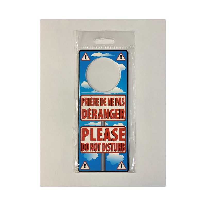 POIGNEE DE PORTE PRIERE DE NE PAS DERANGER