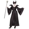 DEGUISEMENT HALLOWEEN SORCIERE NOIRE MALEFIQUE TAILLE L
