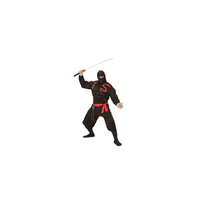 DEGUISEMENT NINJA AVEC MUSCLE TAILLE L