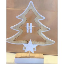 MARQUE TABLE SAPIN NATUREL