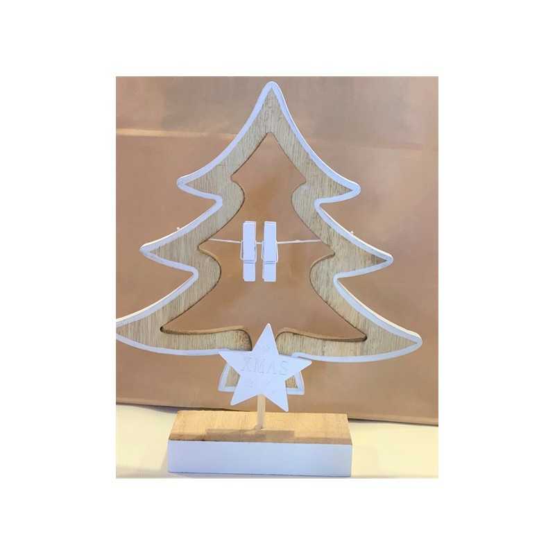 MARQUE TABLE SAPIN NATUREL