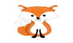 BALLON METALLIQUE RENARD 91 CM