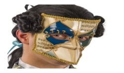 MASQUE BAUTTA AVEC NOTE DE MUSIQUE