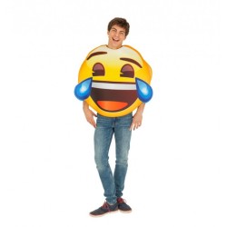 DEGUISEMENT EMOJI FOU RIRE TAILLE UNIQUE 