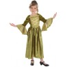 DEGUISEMENT ROBE PRINCESSE VERTE MEDIEVALE TAILLE 128