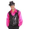 DEGUISEMENT GILET SEQUIN NOIR TAILLE M