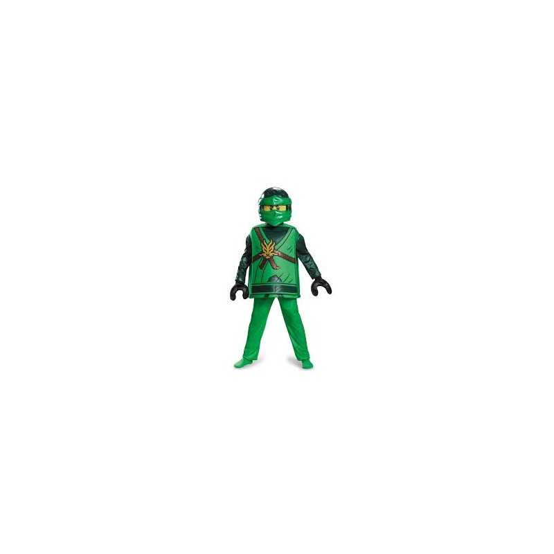 DEGUISEMENT LLOYD NINJAGO VERT DELUXE TAILLE 10/12 ANS