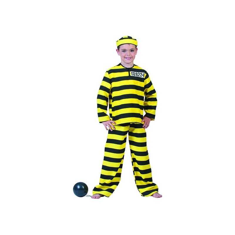 DEGUISEMENT PRISONNIER DALTON TAILLE 10 ANS
